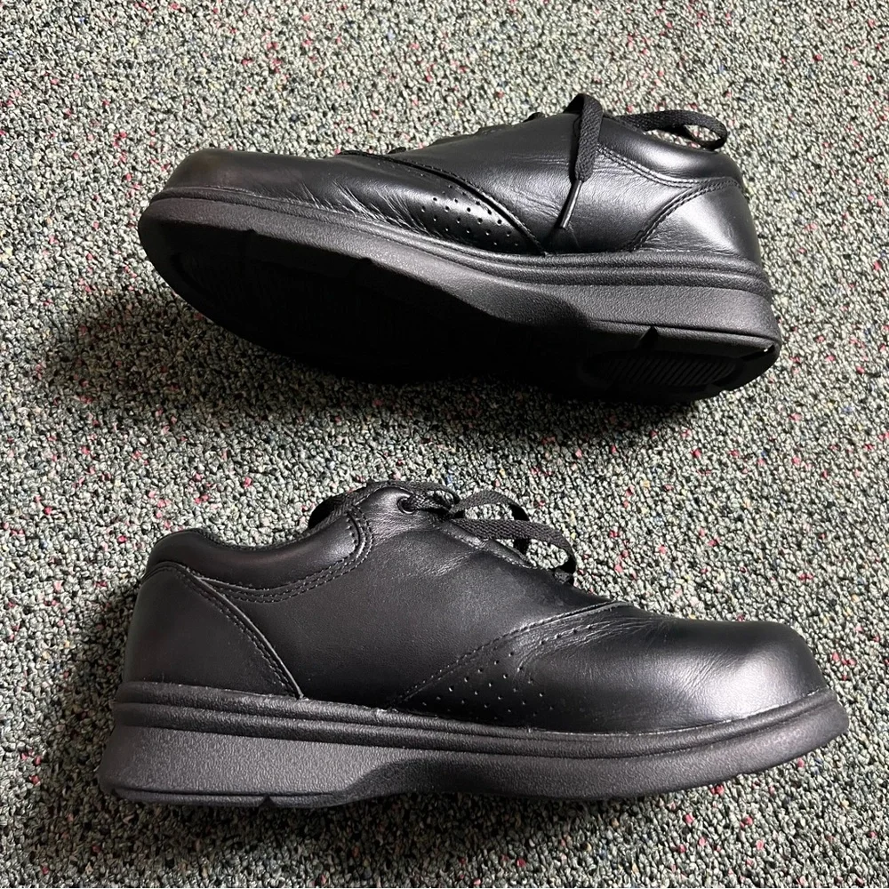 PROPET Black Vista Lace-Up Walker W3910 Oxford Leather Comfort Shoes Sz 8 XX(4E) - Picture 16 of 16